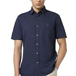 van heusen Men's Solid Slim Fit Shirt-picture-28