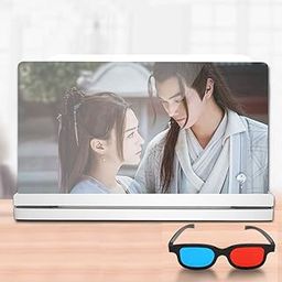 Foldable Universal Screen Amplifier，8in, 14in, 18in Phone Projector Stand，3D HD Phone Screen Magnifier，used For Mobile Phone Movie Video Screen Enlarger, Foldable Stand-23