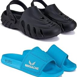 Extra Soft Classic Casual Flip Flops for Men with Regular wear | Ultra Soft & Flexibility Technology | Z-Combo(PR)-6063-6042-41