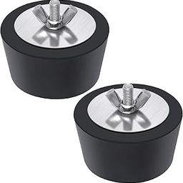 Podoy Pool Winterizing Plugs 1.5" to 2" Heavy Duty Rubber Plugs with SS Screw Stainless Steel Bolts for Swimming Pool Winterizing Kit(Pack of 2)-image-21
