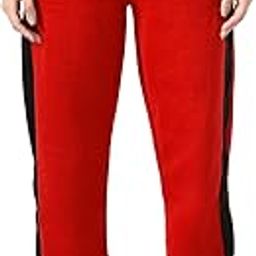 Women Solid Fleece Warm Side Striped Lower Trackpant Winter (Pack of 1)-image-42