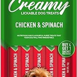 Drools Dog Treats, Creamy Chicken & Spinach 5 Sticks Tasty & Nutritious Snack for All Breeds, (15g x5),75g-image-38