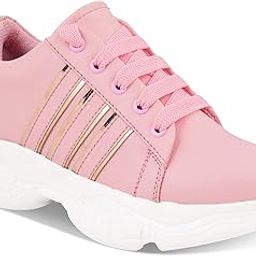 Women's Sneaker Walking Shoes for Girl's Pink Shoes Collections-image-98