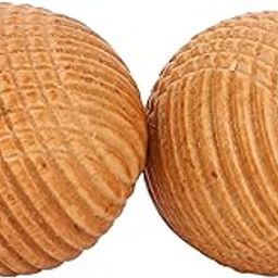 Wooden Hand Exercise Balls Ergonomic Relaxation Textured Palm Massage Balls for Men Women Home Office Travel-image-77