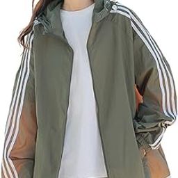 Unisex UV Protection Nylon Jacket Thin Hooded Long Sleeve Summer Sun Cover-image-9