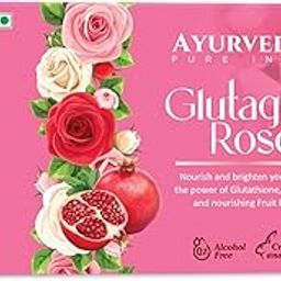 Ayurvedika Glutaglow Rose Soap 125gm, with Rose Petals and Fruit Extracts for Glowing Skin-image-19
