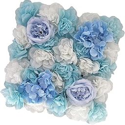 ARTISOUL® Wedding Flower Wall Arrangement Arched Door Flower Row for Party Porch Event Dark Blue | Home Decor | Floral Decor-image-21
