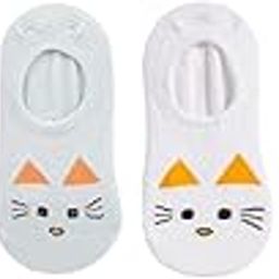 Baby Boys and Baby Girls Cotton Low Cut No Show Socks Loafer Kids 1-3 Years Multicolor Pack of 6-image-45