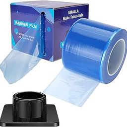Yugui - Tattoo Barrier Film Roll, 1200 Sheets with Dispenser Box, Adhesive Tape for Dental Tattoos and Microblading Makeup (4' x 6')-image-54