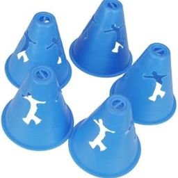 LOOM TREE 5Pcs Hollow-Out Slalom Cones for Slalom Skating Cone Skating - Blue-10