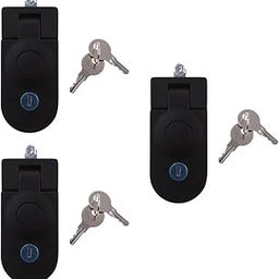 The Style Sutra 3pcs Compression Black Flush Mount Push Locks Latch Tool Box Camper Trailer |Motors | Parts & Accessories | Car & Truck Parts |3 Piece Lock-3