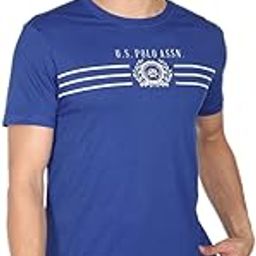 u.s. polo assn. Men's Cotton Regular Fit Crew Neck Brand Print T-Shirt-picture-44