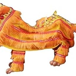 Enakshi (LABEL) Creations Chinese Marionette Lion Toy 2025 Chinese New Year Decoration Spring Festival Yellow|Toys & Hobbies | Educational | Other Educational Toys-image-28
