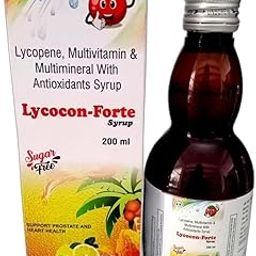 LYCOCON-FORTE Sugar-Free Syrup – 200ml | Lycopene with Multivitamins, Multiminerals & Antioxidants | Immunity & Energy Booster | Zero Sugar | PET Bottle with Monocarton-picture-11