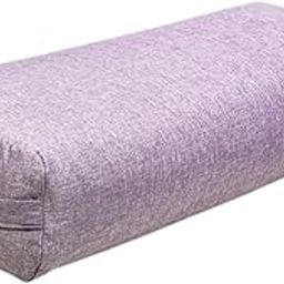 LOOM TREE® Yoga Bolster Easy to Clean for Poses Modification Versatile for Legs Cushion Violet | Fitness, Running & Yoga | Yoga & Pilates | Yoga Props-image-8