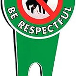 ARTISOUL® Dog No Peeing Sign With Stake Ground Insert Marker For Outdoor Backyard Farm | Yard, Garden & Outdoor Living | Garden Decor | Statues & Lawn Ornaments-image-14
