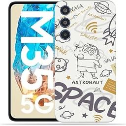 OggyBaba Space Travel Mobile Skin - Premium Matte Finish Protective Wrap Compatible with Samsung Galaxy M35 5g - Slim & Stylish Design-image-61