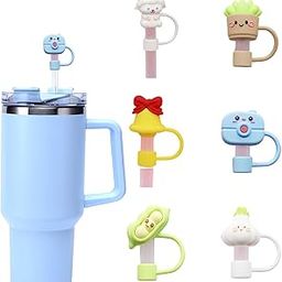 6Pcs Straw Cover Cap for Tumbler, Reusable Straw Topper Protector, Dust-Proof Accessories for 10MM Straws, Ideal for Daily Use and Outdoor Activities-image-43