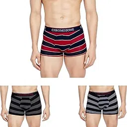 chromozome Mens Modal-Stretch Striper Trunks (Pack of 3)-picture-36