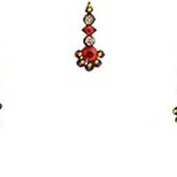 Comet Busters Multicolored Beautiful Long Bindis (BV833)-image-1
