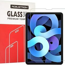 Robustrion Tempered Glass for iPad Air 4th 5th Generation/iPad Pro 11 inch 2022/2021/2020/2018 Screen Protector Guard - Pack of 1-25