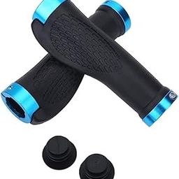 JERN Cycling Grips MTB Mountain Bike Handlebar Lock-on Rubber Grip Cover Bicycle Handlebar (Blue)-image-26