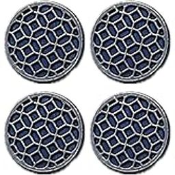Ani Accessories Round Detailed Mesh Button for Coat Blazer Suit Sherwani and Indian Dresses Sports Coat Uniform Jacket Pack of 8 Small-image-81