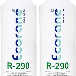 Portable High Purity Good Propane r290 refigerant Gas Cylinder Canister Suitable for use in a Range of Refrigeration and air Conditioning Applications. (150gm) (2)-image-55