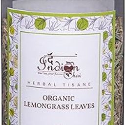 The Indian Chai - Organic Lemongrass Leaves 100g, Loose, Cymbopogon Citratus, Single Ingredient Herb, Caffeine Free Herbal Tea-image-82