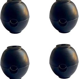 Gym Wire Ball Cable Attachment, Multi-Training Bar, 4-Piece Set, Black-image-42