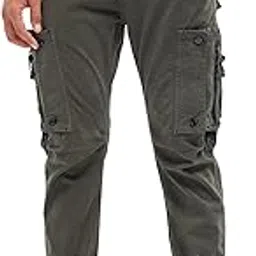 the bear house Men's Regular Casual Pants-picture-46