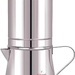 Ebun Stainless Steel Coffee Filter | Filter Coffee Maker Steel | Coffee Filter Steel | South Indian Filter Coffee Maker | Coffee Decoction Maker | 250 Ml Capacity (304 Grade SS)-17