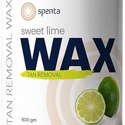 Spenta Sweet Lime D Tan Wax | Suitable Hair And Tan Removal | Perfect Bridal Wax | Its Summer Remove Tan | No Dry Skin After Use | For All Type Of Skin | 800gm-image-16