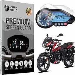 Spartan Shield Digital Meter Screen Guard For Bajaj Pulsar 125, 150, 180F, 220F Bikes || Anti Scratch || Water Resistant || HD Clear Vision || Instrument Console Protector [Not Tempered Glass]-image-58