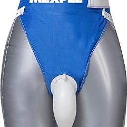 MEXPLE UroMen Wearable Urine Collection BagKit, Urine Collection Bag, Reusable Silicon Urine Bag Urinal Incontinence Set, External Catheter for Men, (1000ml + 2000ml) for Bedridden Patients, Blue-image-51
