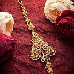 ™ Classic Pearl Drop Mangtikka – Timeless Simplicity-image-89