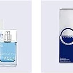 EDW Essenza Inizio Aqua Luxury Homme-Eau De Toilette Pefume, 50Ml & EDW Essenza Mikkel Luxury Deodorant For Men, 150ml Deo Body Spray-picture-10