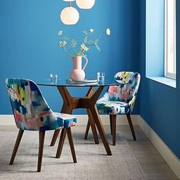 HMH Round Dining Table With Glass Top | 4 Seater for Kitchen & Dining Area | Solid Mango Wood Base | Toughened Glass-image-13