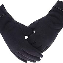 Womens Winter Warm Fleece Lined Windproof Thermal Touch Screen Gloves Black|Health & Beauty | Medical, Mobility & Disability | Orthopedics & Supports | Orthotics, Braces & Sleeves-image-36