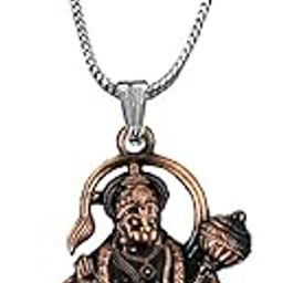 Lord Mahabali Gadhadhari Copper Snake Chain Pendnet for Men and Women-picture-15