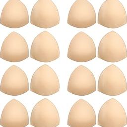 Awpeye Bra Pads Inserts 8 Pairs, Removable Breast Enhancers Inserts for Women (Beige)-image-77