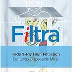 3-Ply Ear Loop Kids Mask | Ages 3-18 | Kids Mask | Children's Mask | Ladies Mask | High Filtration | New extra tough courier packing | Travel Zip Lock Pouch of 20 Masks-19