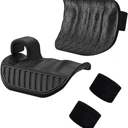 SQUISHY 2Pcs Gym Grip, Gym Hand Grip, Weight Lifting Grips for Men Women, Gyms Grips Pads for Palm Protection, Fingerless Workout Gloves for Men, Exercise Support Accessories-image-76