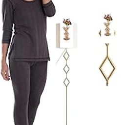 Ladies 3/4 Thermal Top and Lower Set.-image-39