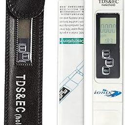 IONIX TDS Meter for Water Testing, EC/TDS Meter, Water TDS Meter Digital for Home, Water Testing Kit, Water Hardness Test Kit for Measuring TDS/Ppm with Carrying case-6