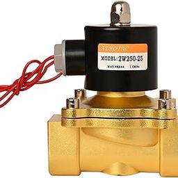 HYCO Diaphragm Operated Electric Solenoid Valve NPT Normally Closed NC Direct Action AC 220V for Water, Air, Gas, Fuels (2W-250-25 1")-image-15