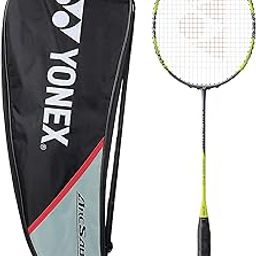 Yonex Arcsaber 7 Tour (4U5) Strung Badminton Racquet - Grey/Yellow, Graphite-26