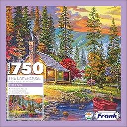 Frank The Lakehouse Jigsaw Puzzle for Adults | 750 Piece Jigsaw Puzzles for Adults & Kids Above 15 Years | Fun & Challenging | Realistic Illustration- Stress Relief Puzzle Games & Gifts for Teenagers-18