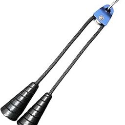 ATORSE Pull Down Rope Bicep Tricep Cable Attachment Gym Fitness Bar Blue-image-72