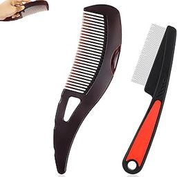 2 Pcs Dandruff Remover Comb, Dandruff Comb, Easy to Carry Comb Scalp Cleaning Comb Dandruff Healthy Scalp Energy Massage Comb Suitable for Both Men and Women-picture-21